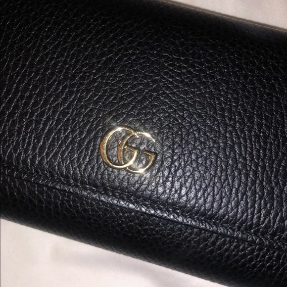 Gucci leather chain wallet GG marmont - Picture 8 of 8